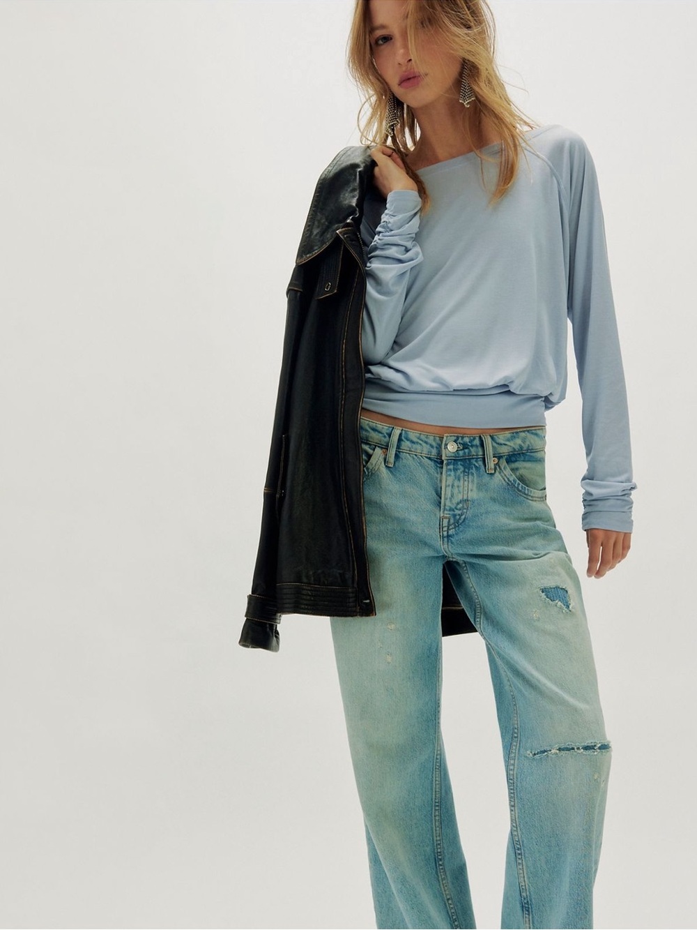 Free People Gwen Long Sleeve Top